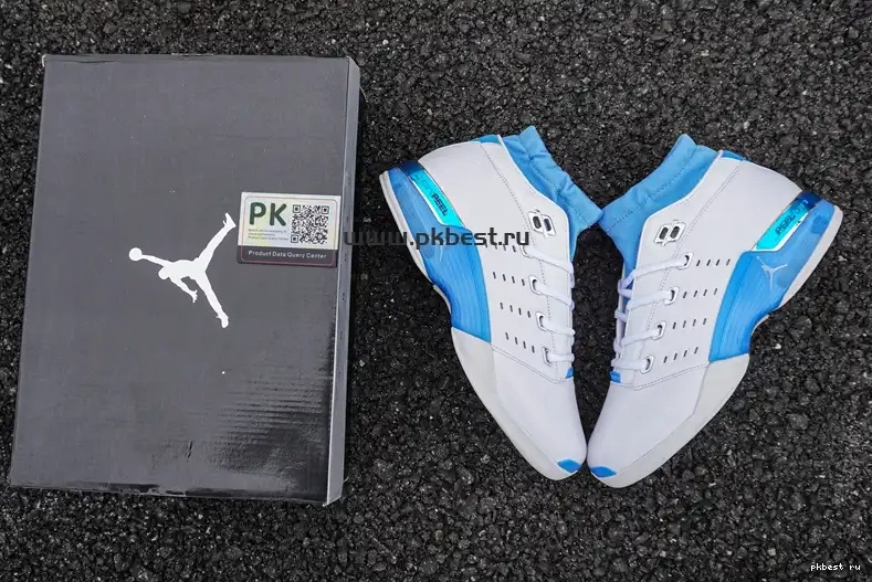 GOD PK 17 Jordan SHIP MATERIALS Blue TO Retro RETAIL SP READY University Low 0604